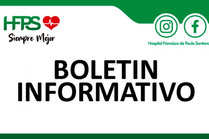 BOLETÍN INFORMATIVO HFPS – ESE (JULIO)